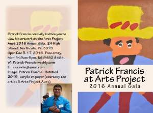 Patrick Francis At Arts Project Annual Gala