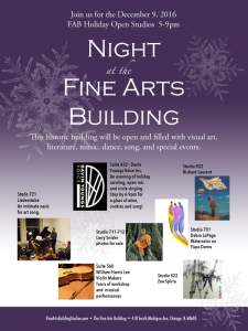 A Night At The Fine Arts Building