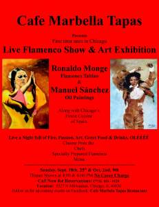 Manuel Sanchez Live Flamenco Show And Art...