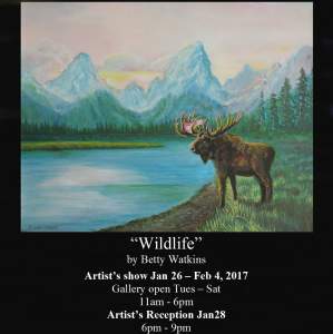 Wildlife - Art Show By Betty Watkins 