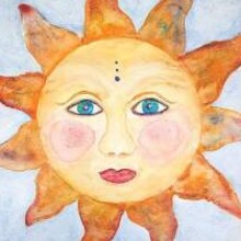 Sunface and Moonface