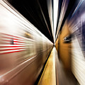 Abstract New York City Subway