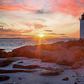 Tranquil Twilight- Painting the Skies at Annisquam Lighthouse