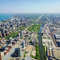 Willis Tower Northern View Of Chicago