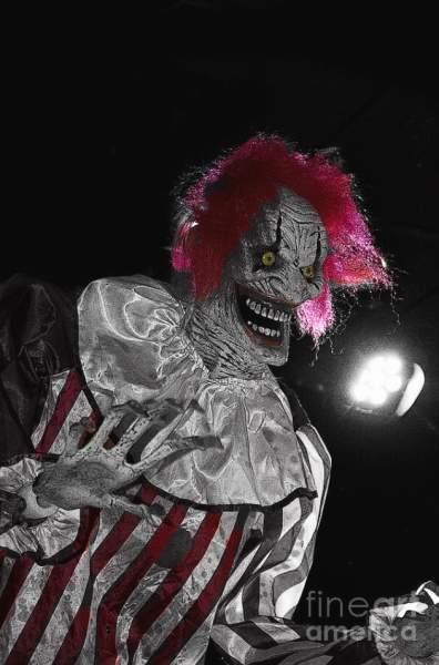 Selective Color Only - Halloween Image