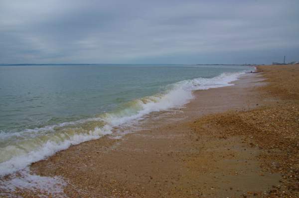 A Beach On An Island Around The United Kingdom