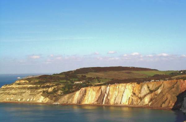 Sea Cliffs In Coastal Counties Of Southern England
