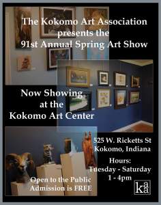Kokomo Art Association 91st Annual Spring Art Show