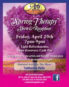 Arts By The Bay Gallery Announces Spring Therapy...