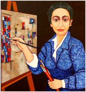 Women Painters - No Ai Assist - Only Hand Made Paintings