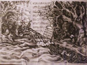 Artist Courtney Carroll Debuts New Work. Artist Courtney Carroll Debuts New Work.